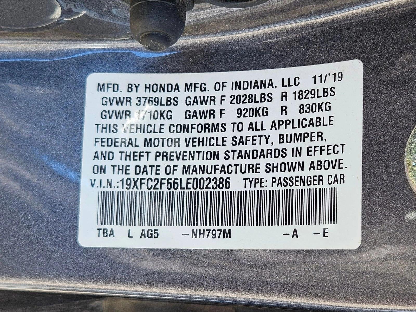 2020 Honda Civic Sedan LX