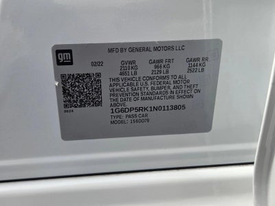 2022 Cadillac CT5 Sport