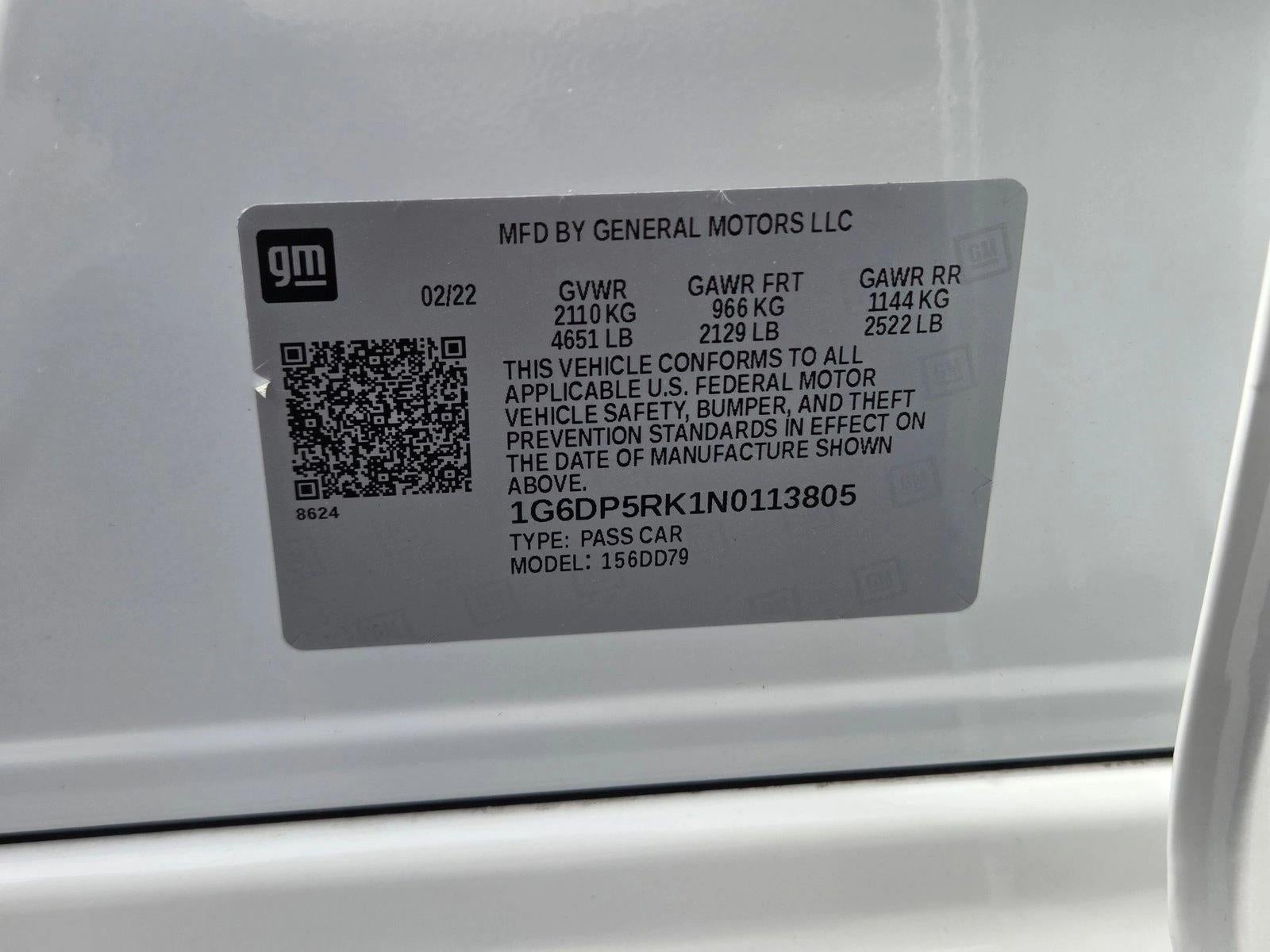 2022 Cadillac CT5 Sport