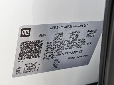 2026 GMC Yukon Elevation