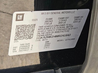 2021 GMC Yukon XL AT4