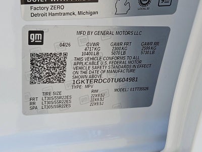 2026 GMC HUMMER EV SUV 3X