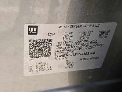 2025 Chevrolet Traverse LT