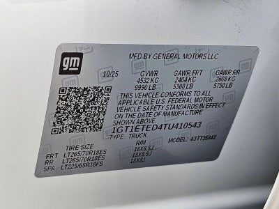 2026 GMC Sierra EV Elevation Extended Range