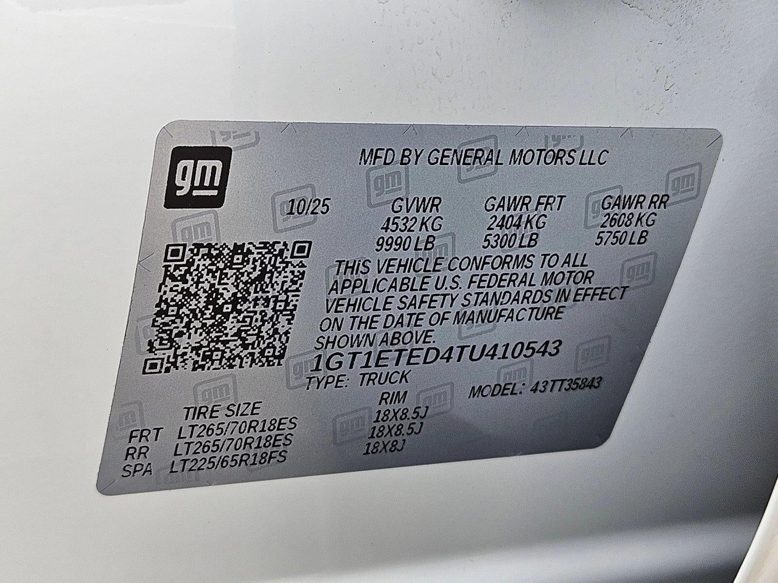 2026 GMC Sierra EV Elevation Extended Range