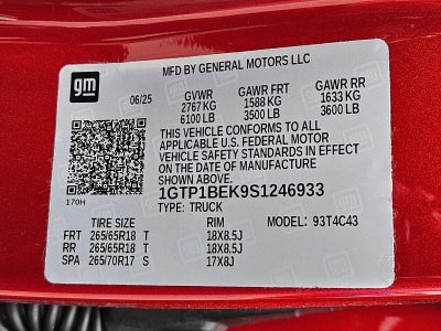 2025 GMC Canyon Elevation