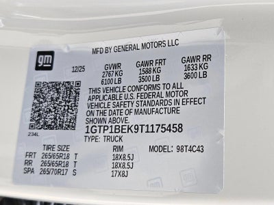 2026 GMC Canyon Elevation