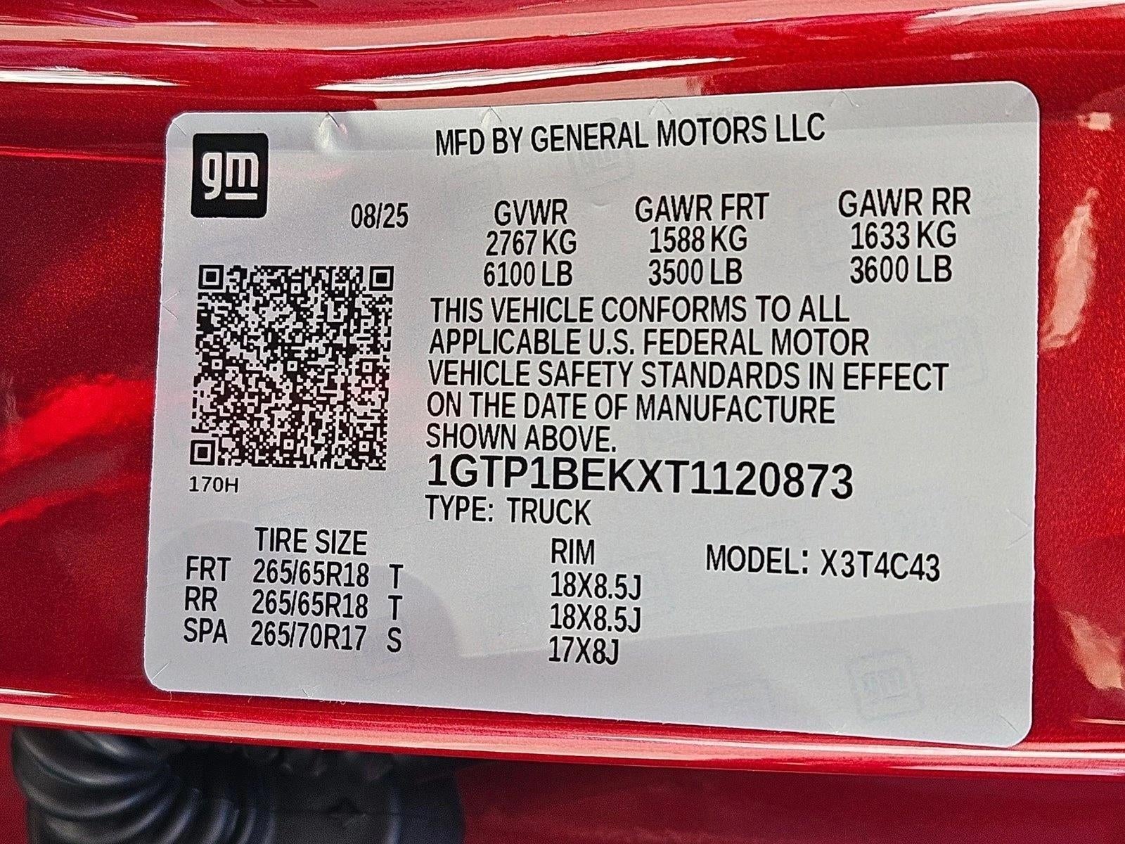 2026 GMC Canyon Elevation