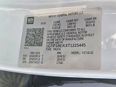 2026 GMC Canyon Elevation