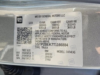 2026 GMC Canyon Elevation