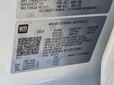 2026 GMC Sierra 1500 SLT