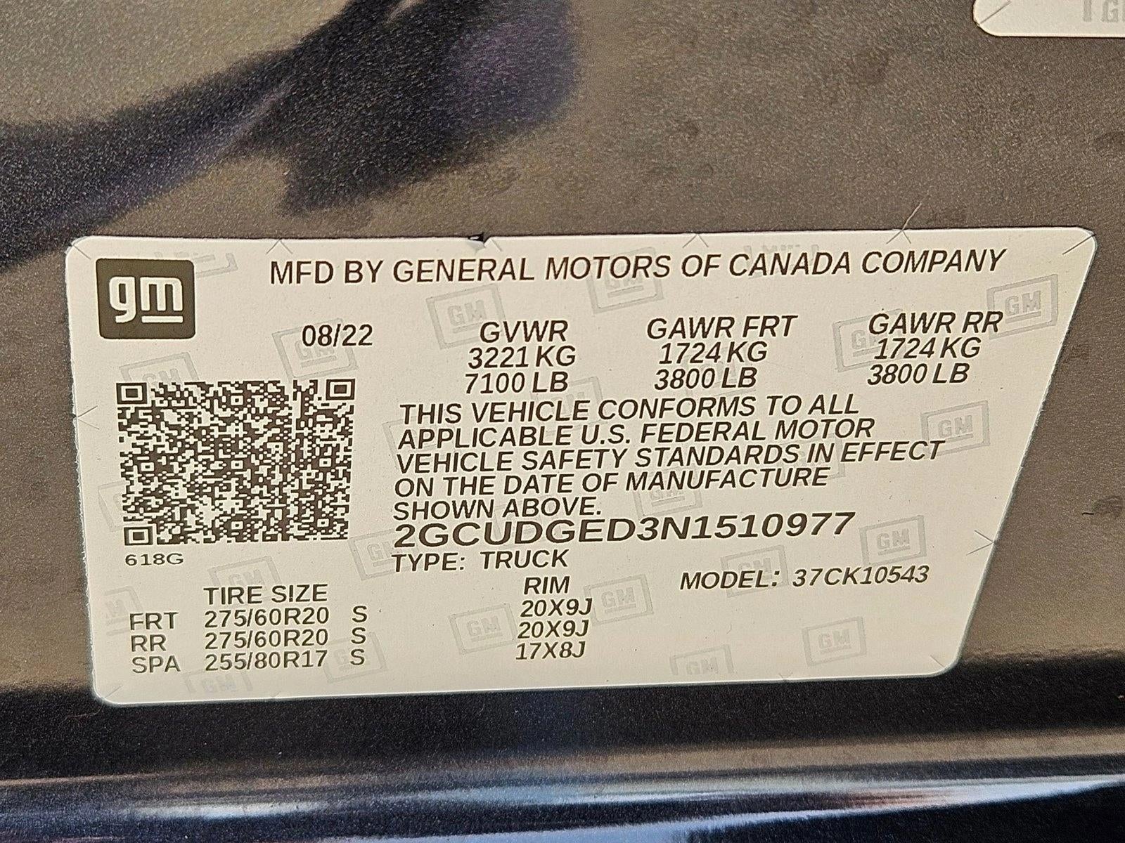 2022 Chevrolet Silverado 1500 LTZ