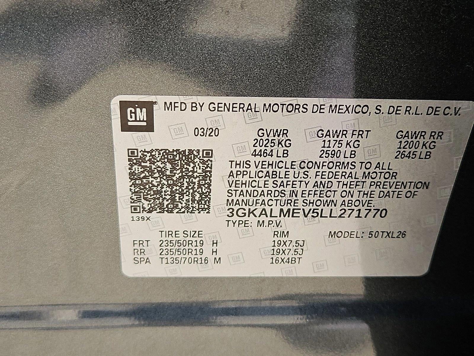 2020 GMC Terrain SLE
