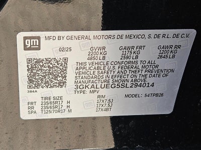 2025 GMC Terrain Elevation