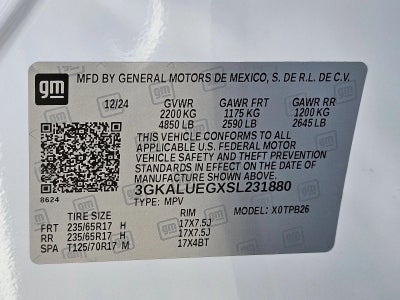 2025 GMC Terrain Elevation