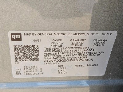 2024 Chevrolet Equinox LT