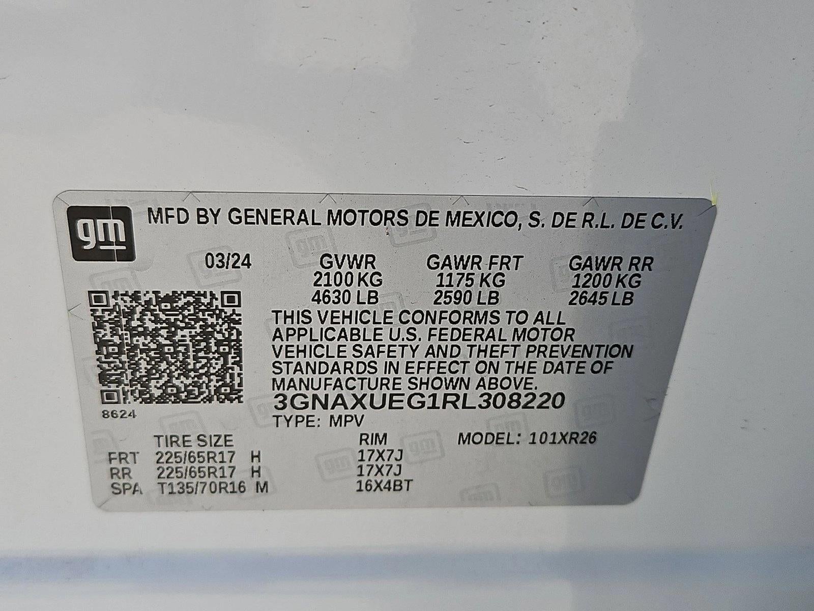 2024 Chevrolet Equinox LT