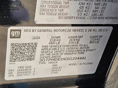 2025 GMC Sierra 1500 SLT