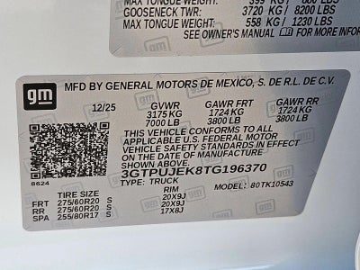 2026 GMC Sierra 1500 Elevation