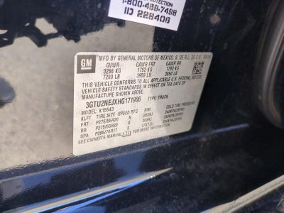 2017 GMC Sierra 1500 SLT