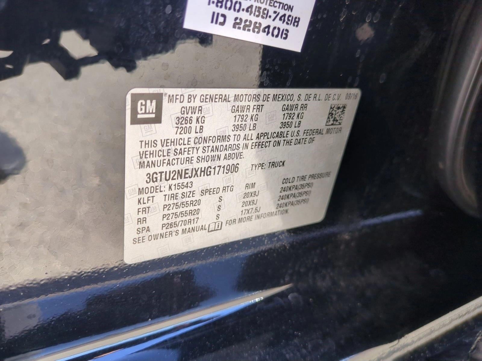 2017 GMC Sierra 1500 SLT