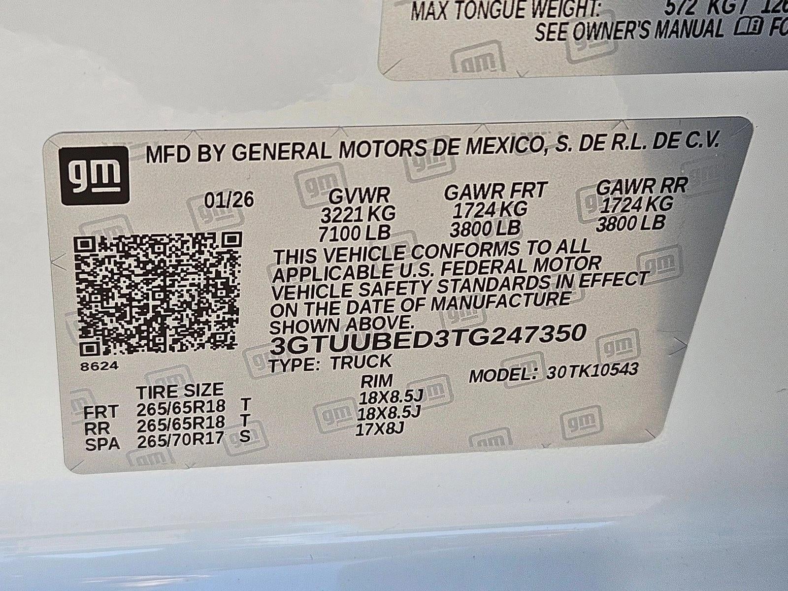 2026 GMC Sierra 1500 SLE