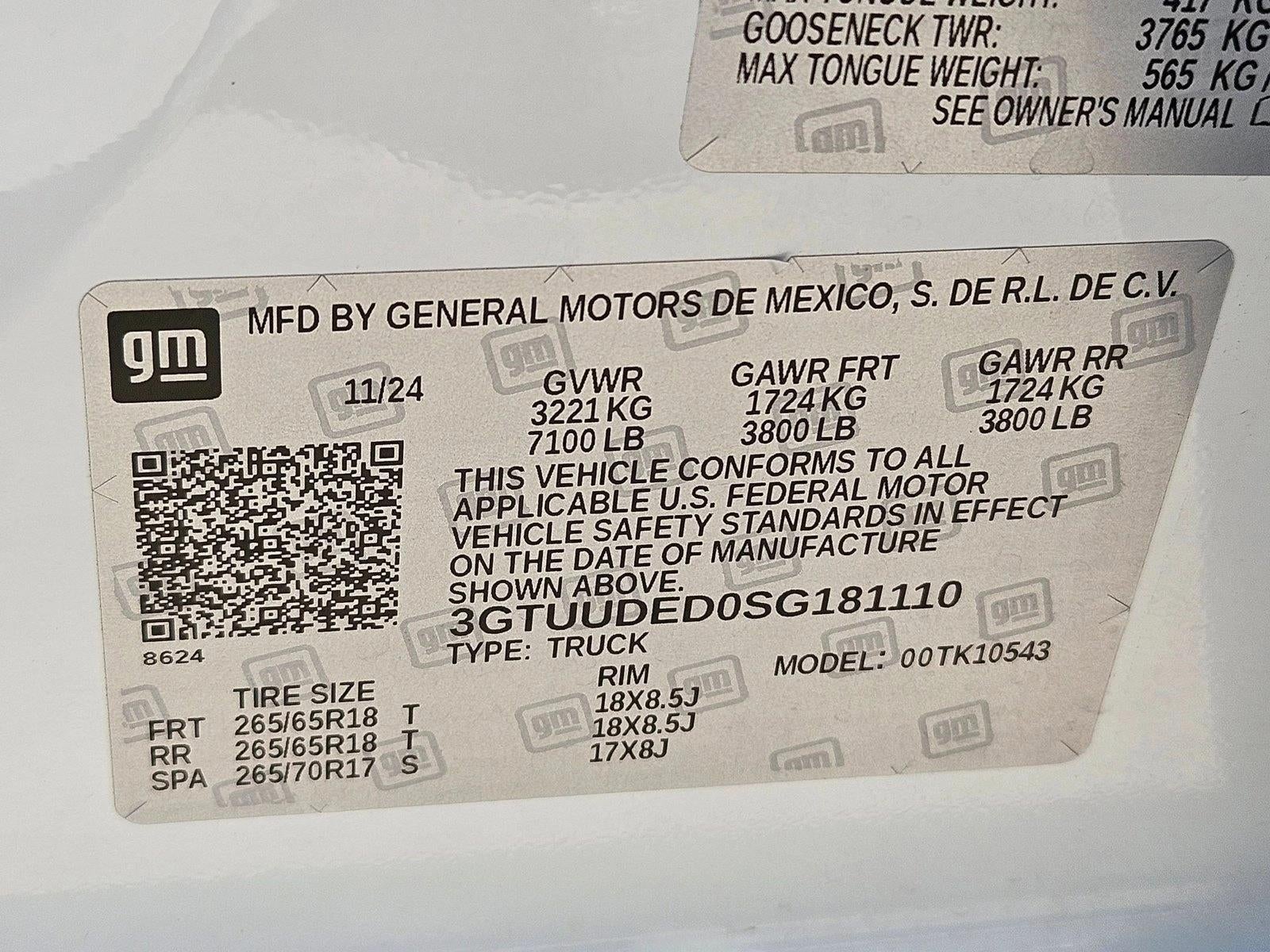 2025 GMC Sierra 1500 SLT