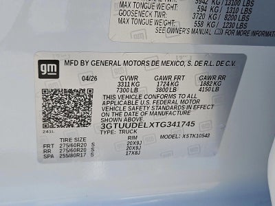 2026 GMC Sierra 1500 SLT