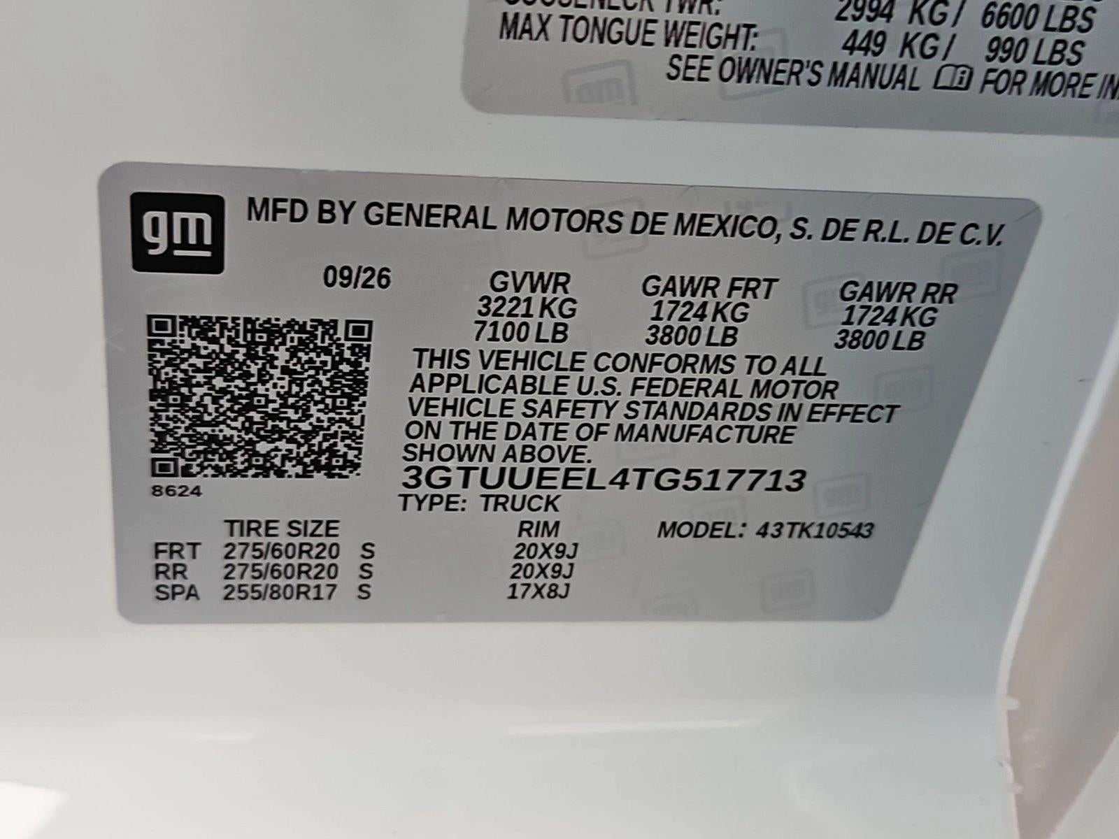 2026 GMC Sierra 1500 AT4