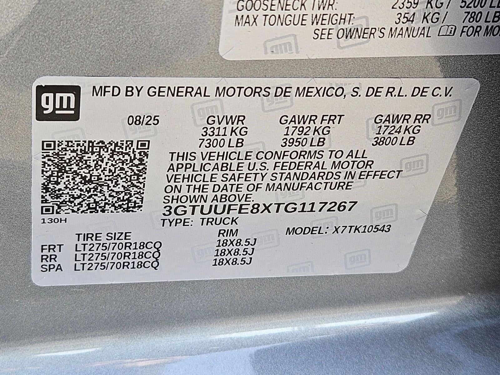 2026 GMC Sierra 1500 AT4X