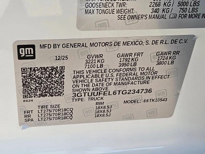 2026 GMC Sierra 1500 AT4X