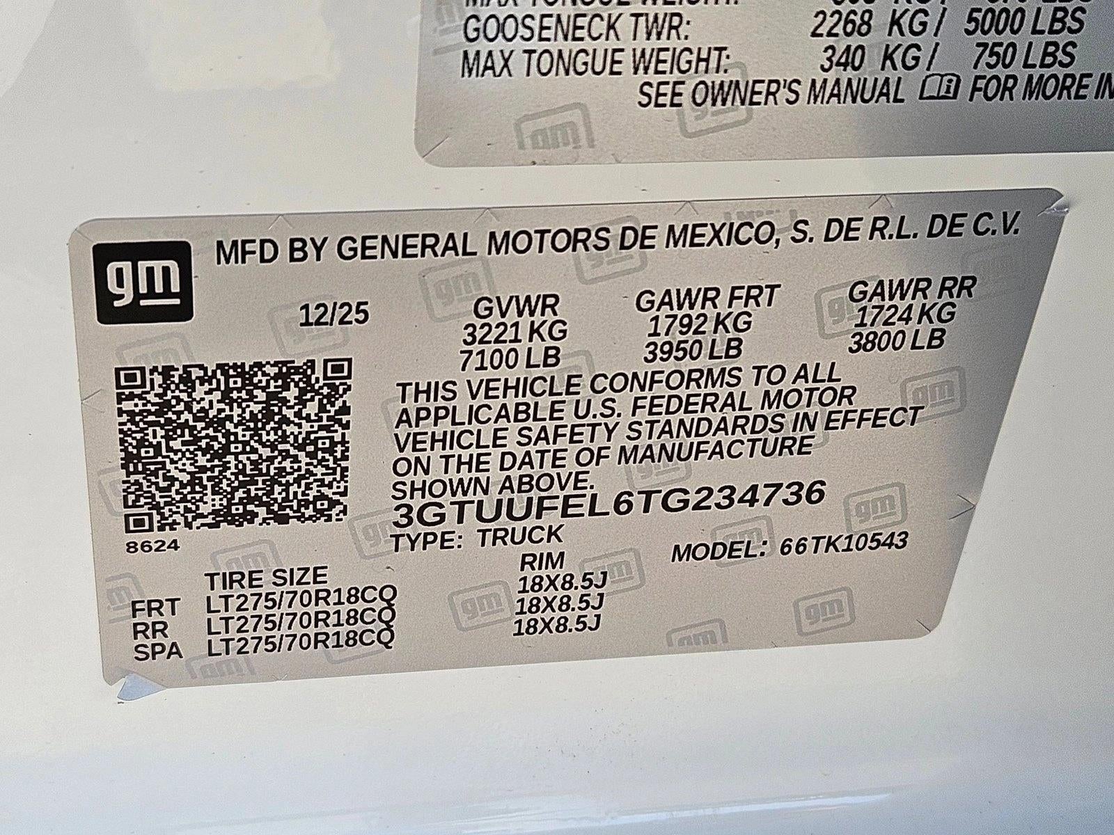 2026 GMC Sierra 1500 AT4X