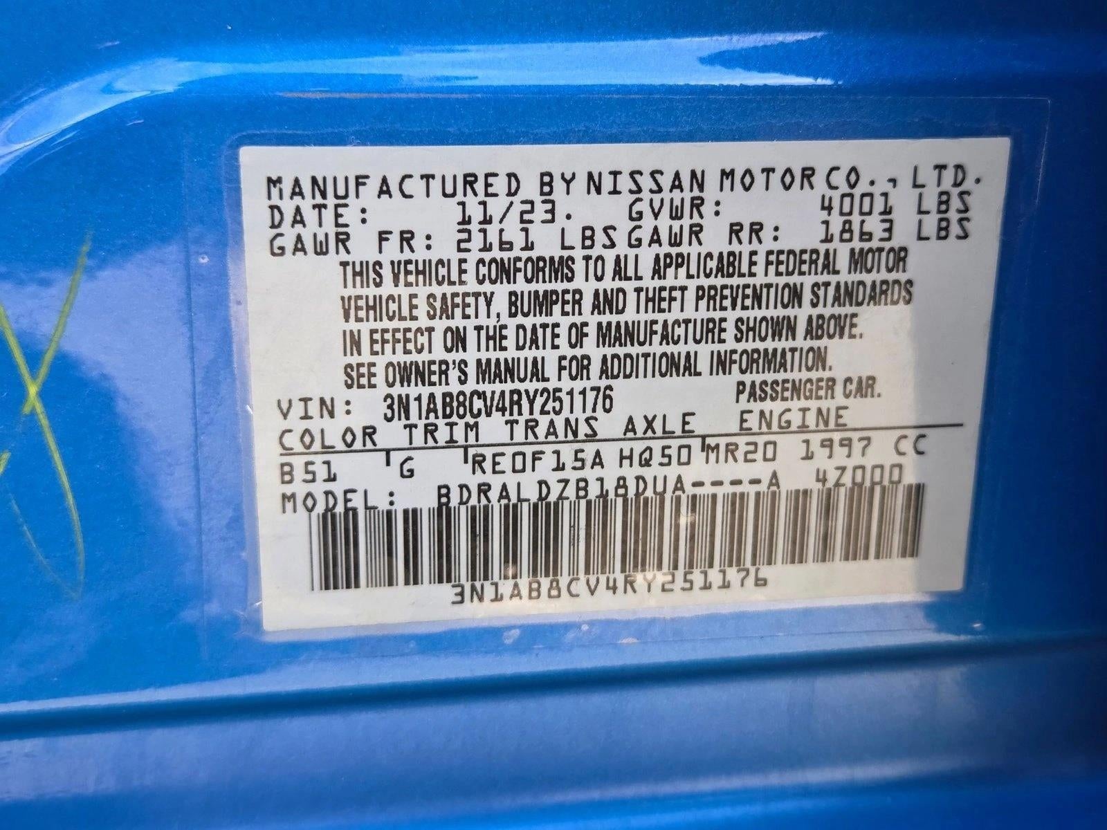 2024 Nissan Sentra SV