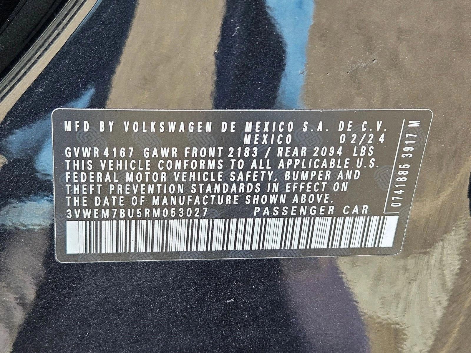 2024 Volkswagen Jetta SE