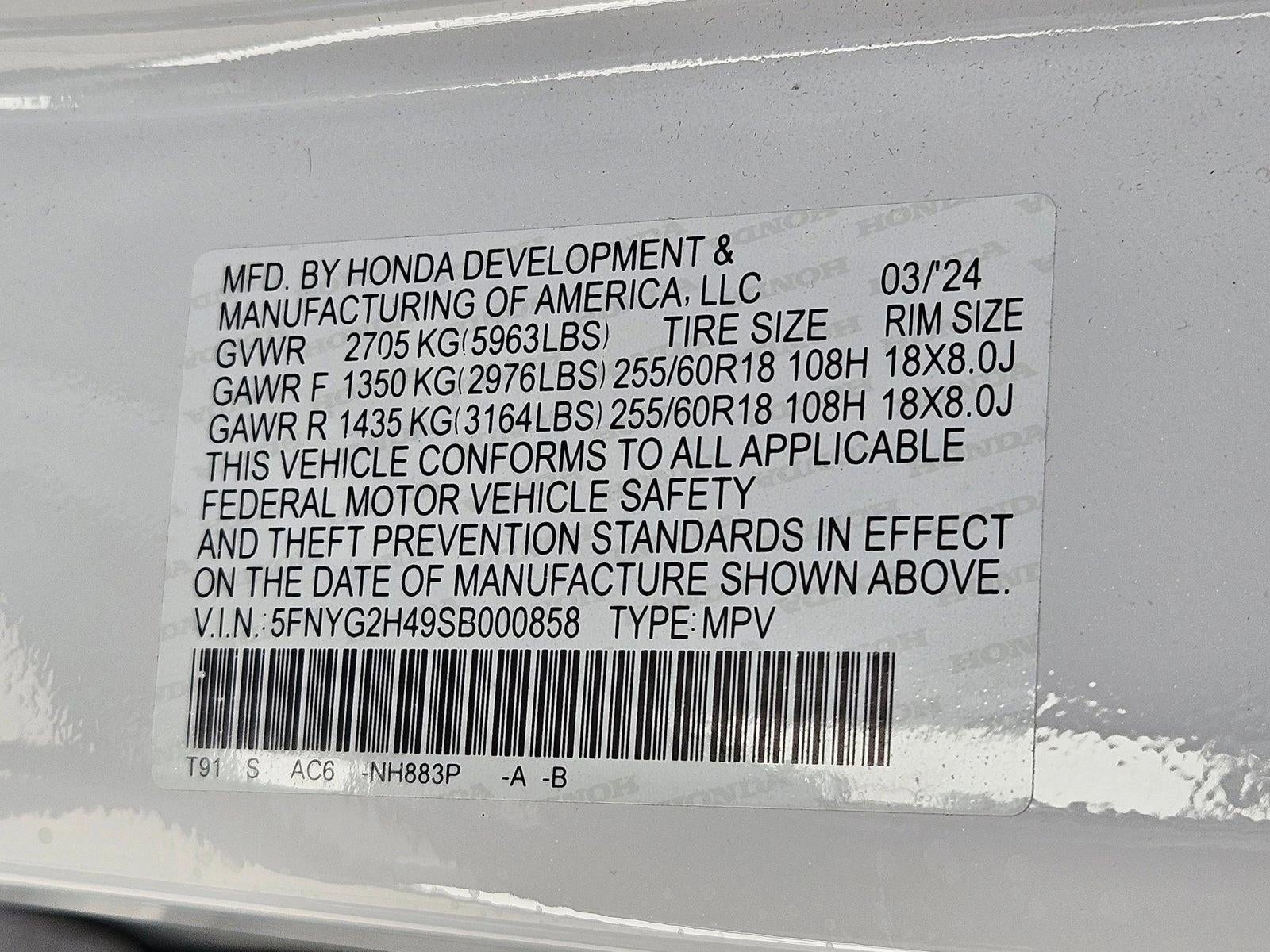 2025 Honda Pilot EX-L