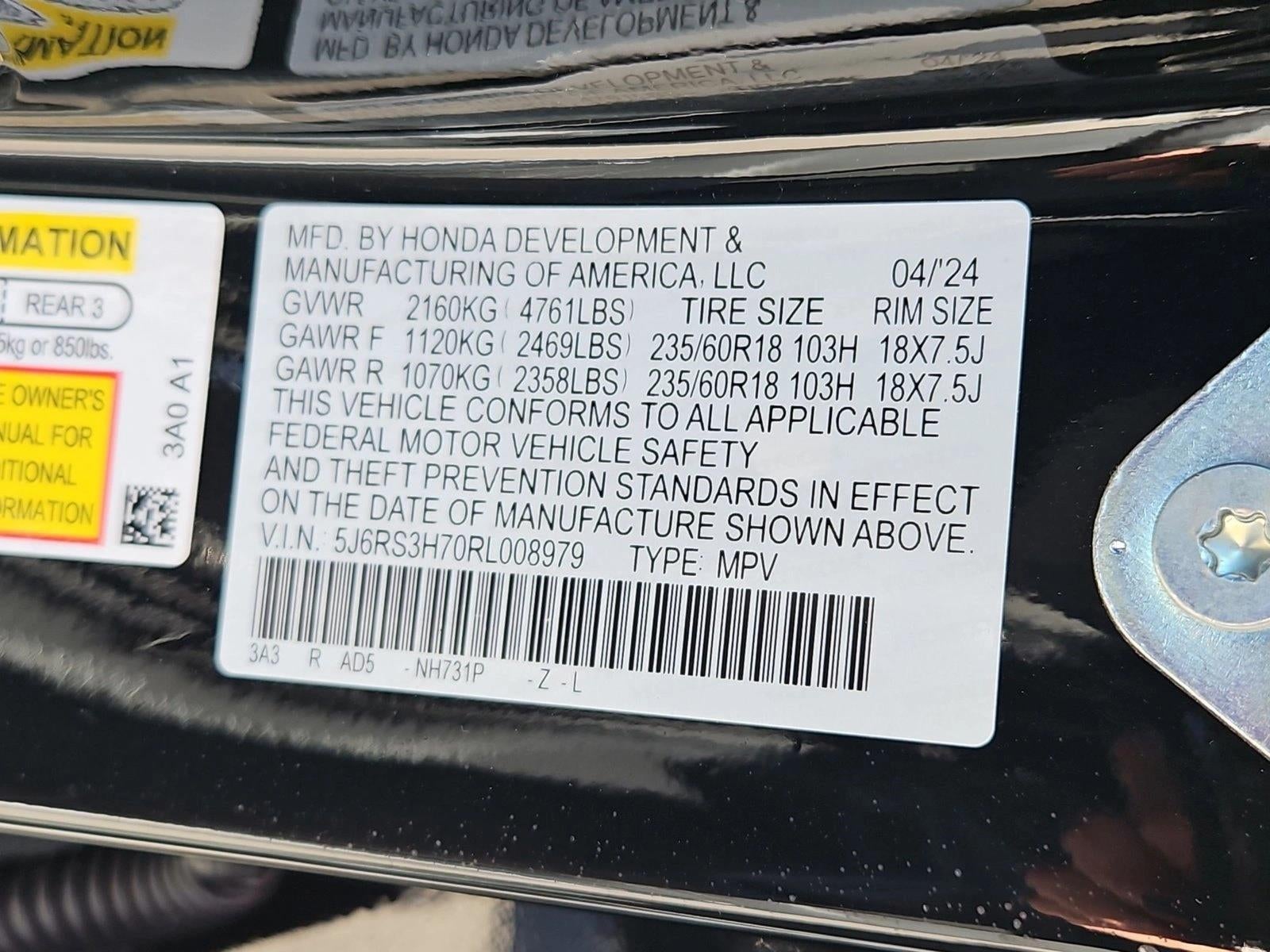 2024 Honda CR-V EX-L 2WD