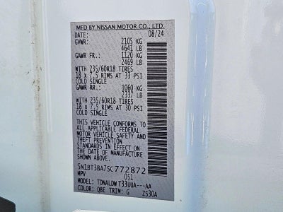 2025 Nissan Rogue SV