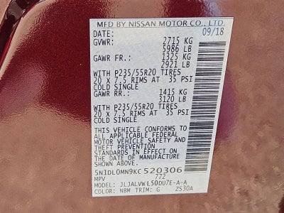 2019 INFINITI QX60 LUXE