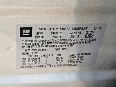 2022 Chevrolet Trax LT Sport Edition