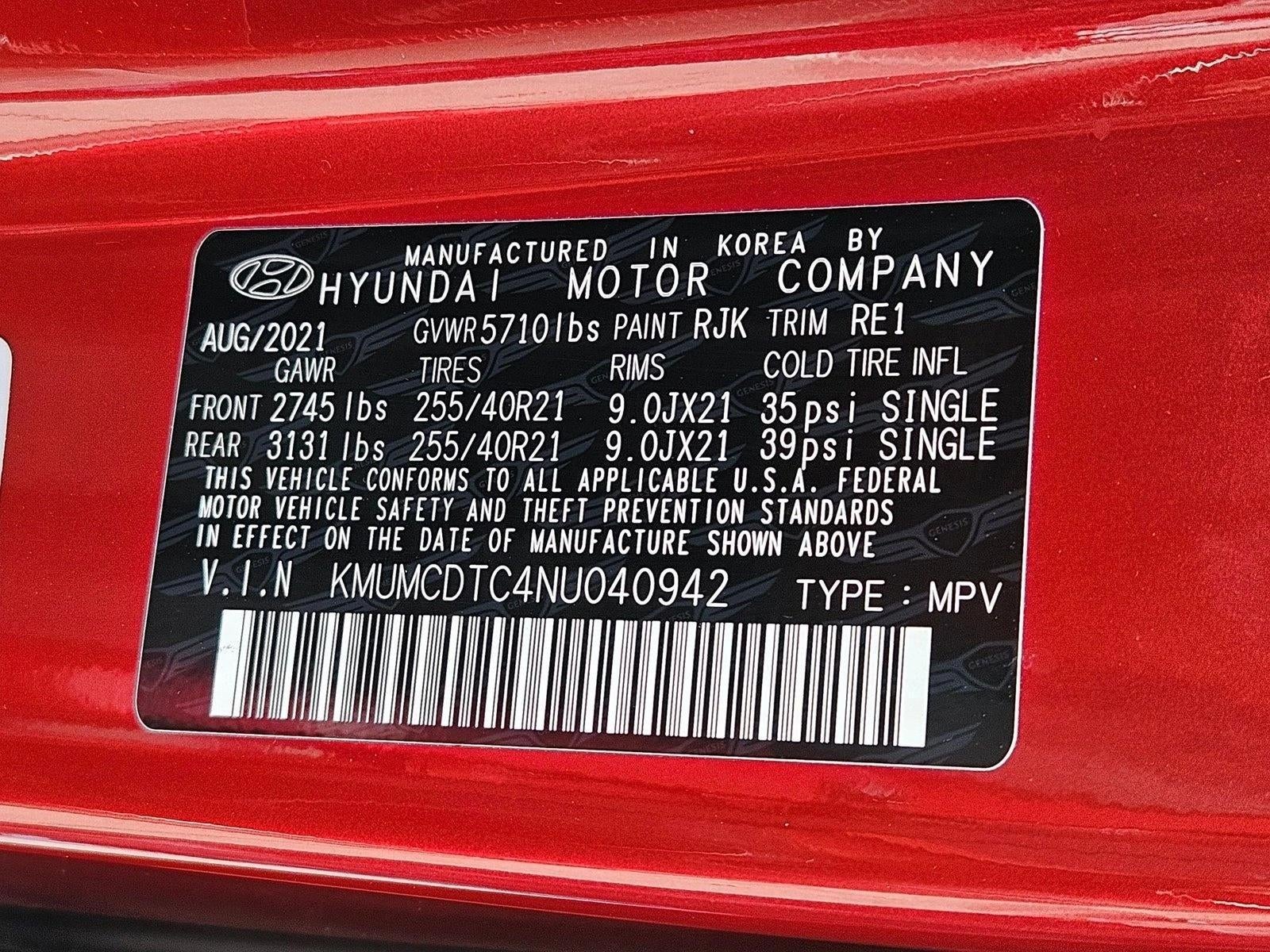 2022 Genesis GV70 3.5T Sport