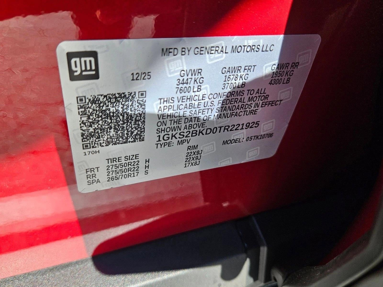 2026 GMC Yukon Elevation