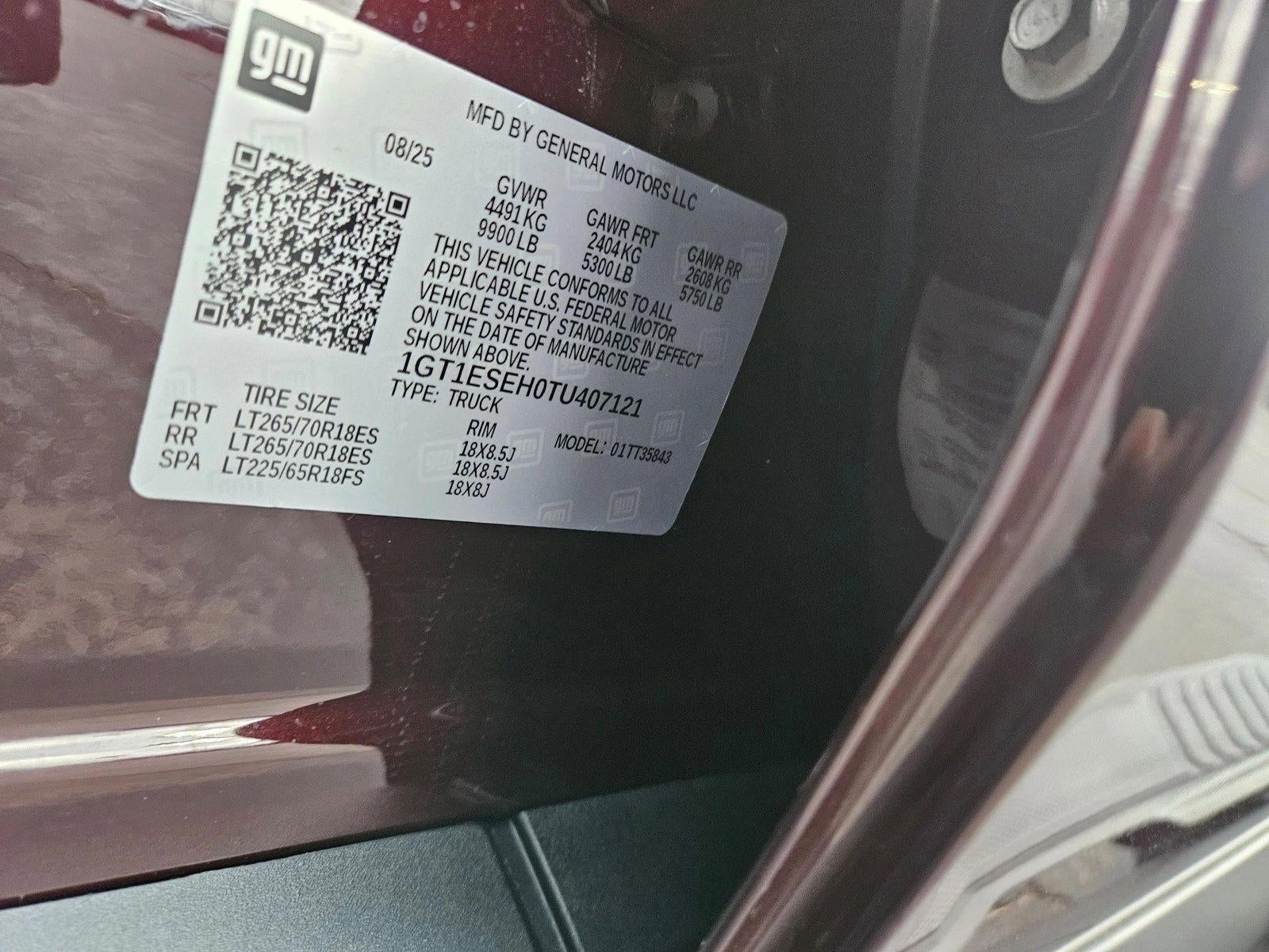 2026 GMC Sierra EV Elevation Standard Range