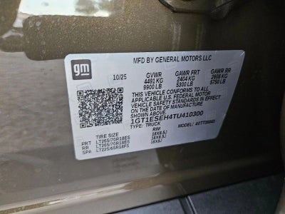 2026 GMC Sierra EV Elevation Standard Range