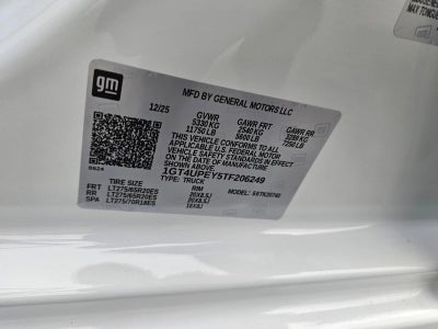 2026 GMC Sierra 2500 HD AT4