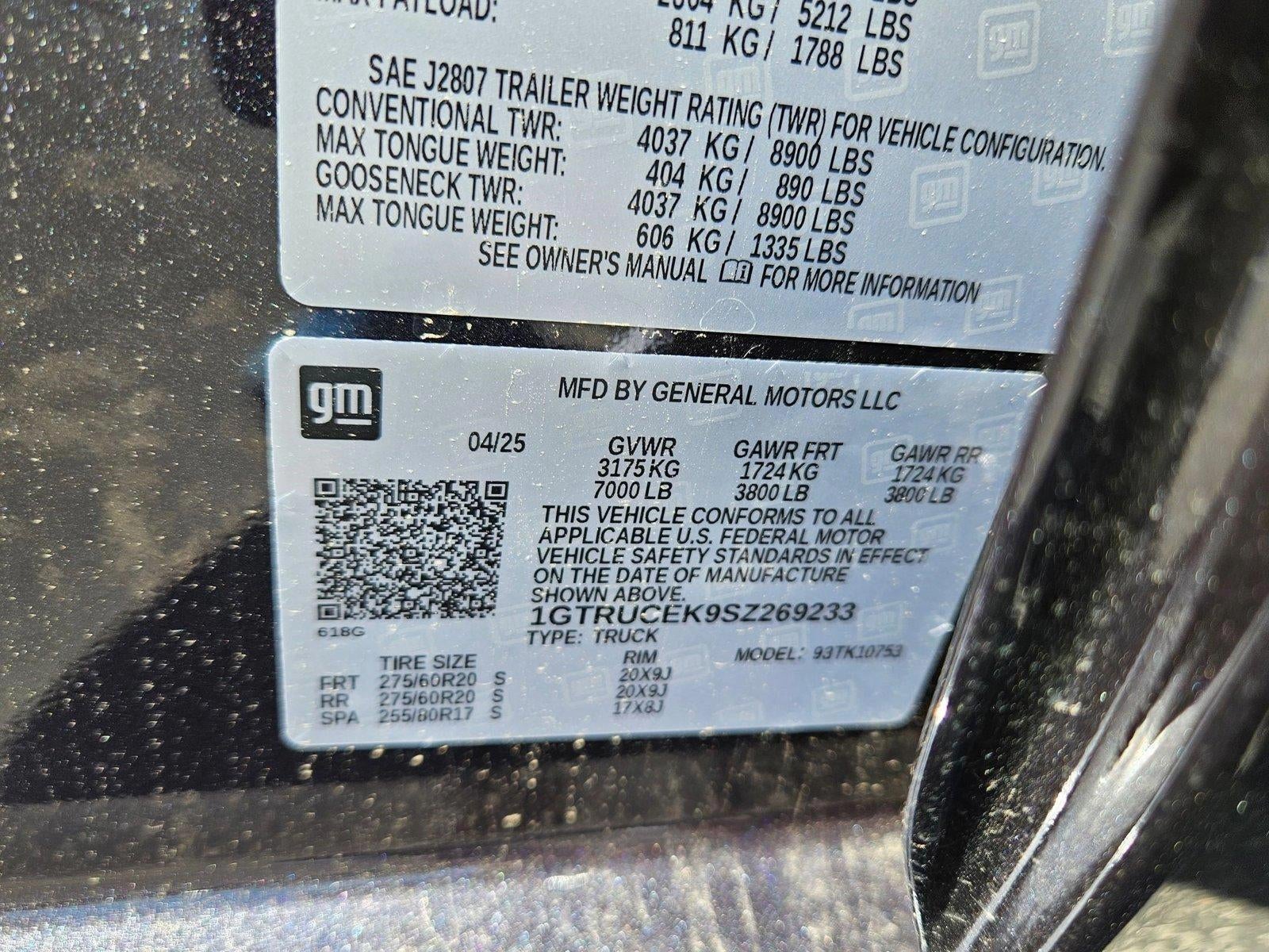 2025 GMC Sierra 1500 Elevation