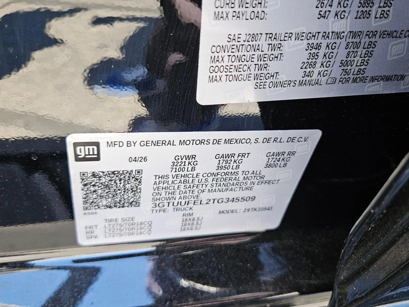 2026 GMC Sierra 1500 AT4X