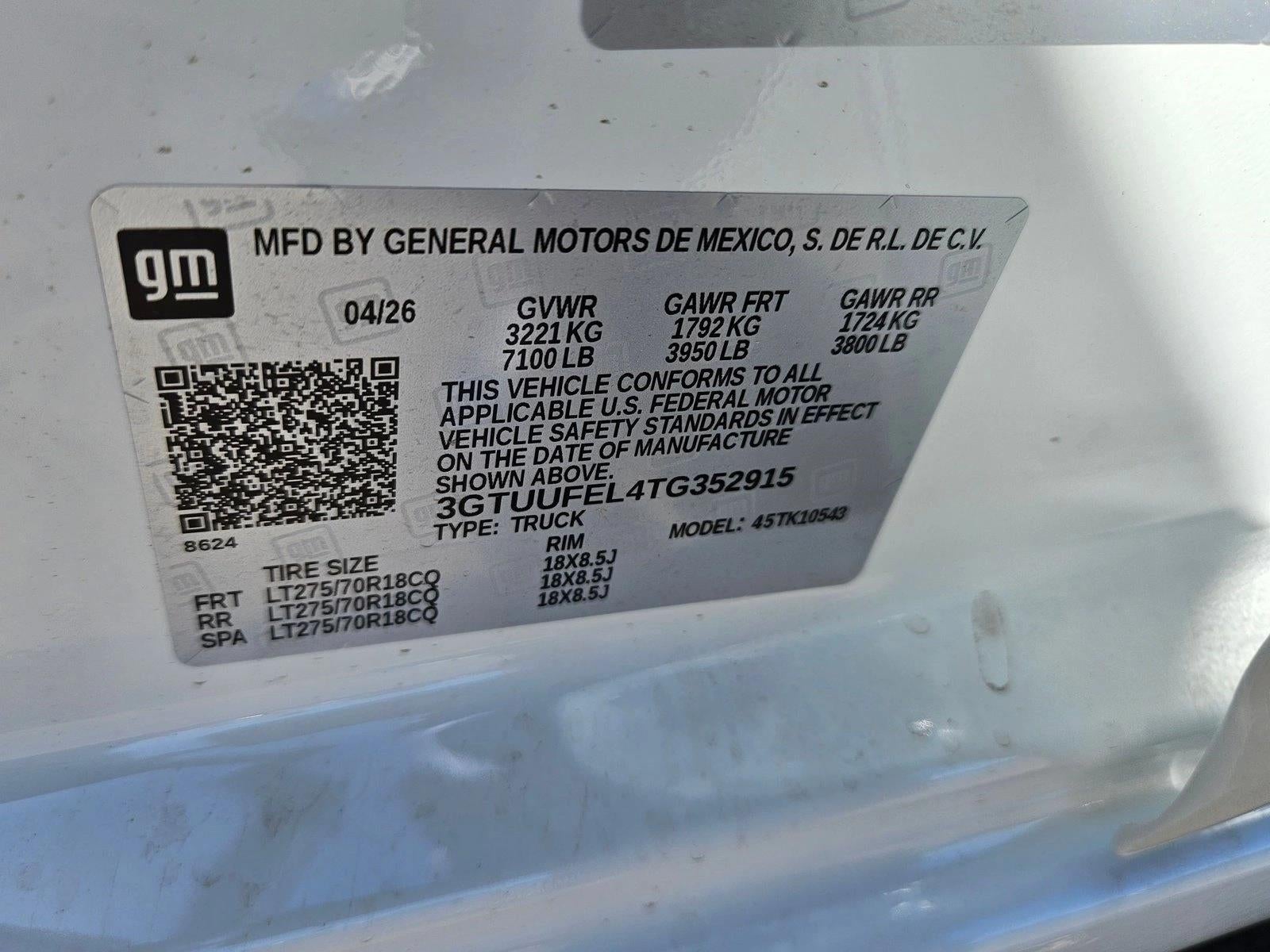 2026 GMC Sierra 1500 AT4X