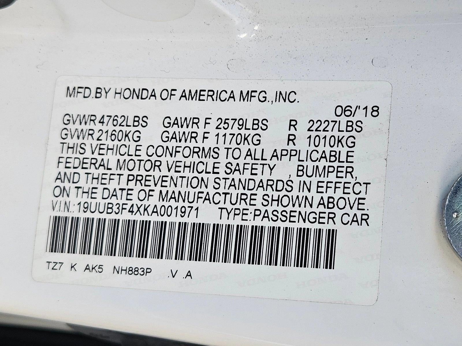 2019 Acura TLX 3.5L SH-AWD w/Technology Pkg