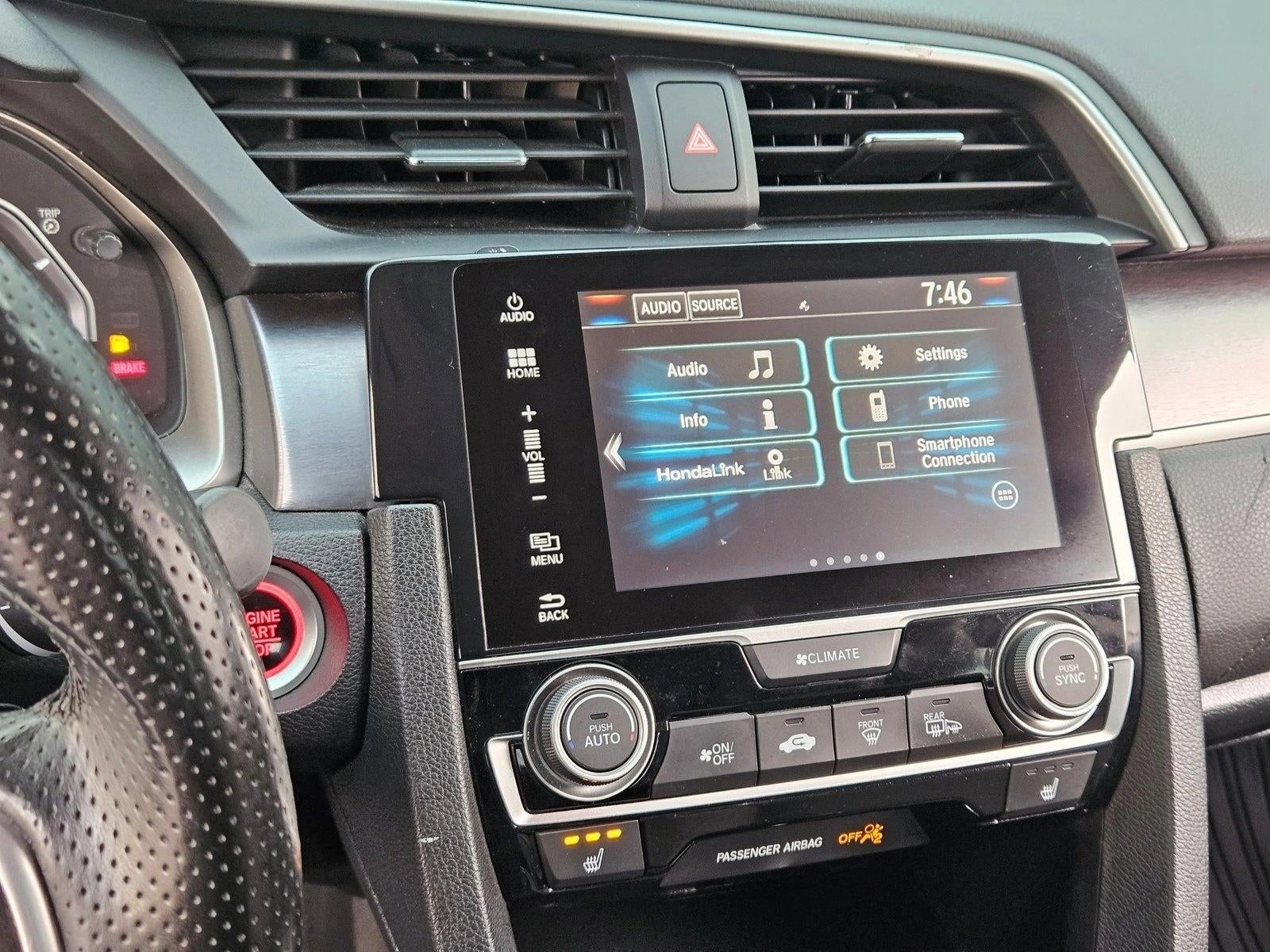 2017 Honda Civic Sedan EX-T CVT with Honda Sensing