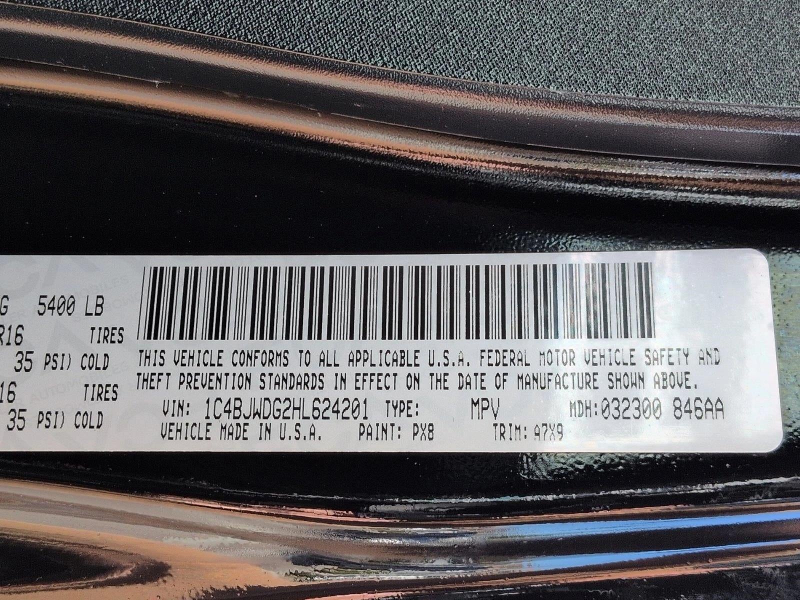 2017 Jeep Wrangler Unlimited Sport 4x4